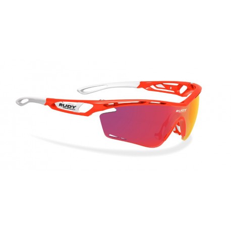 GAFA TRALYX RED FLUO MULTILASER ORANGE LENS RUDY PROJECT