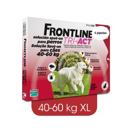 FRONTLINE TRI-ACT PERROS 40-60Kg 6 pipetas