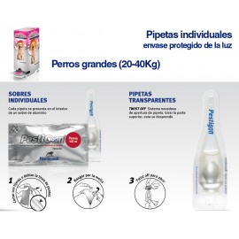 PESTIGON PERROS GRANDES (20-40Kg) PIPETAS INDIVDUALES