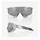 GAFA 100% SPEEDTRAP MATTE TRANSLUCENT CRYSTAL GREY / HIPER SILVER MIRROR (61023-255-76)