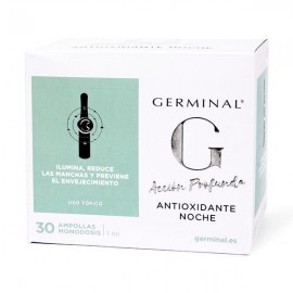 GERMINAL ACCIÓN PROFUNDA ANTIOXIDANTE NOCHE 1 ML X 30 AMPOLLAS