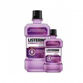 LISTERINE CUIDADO TOTAL MENTA 500 ML.+250ML DE REGALO